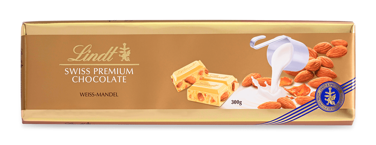 Lindt Weisse Mandel Tafel 300g