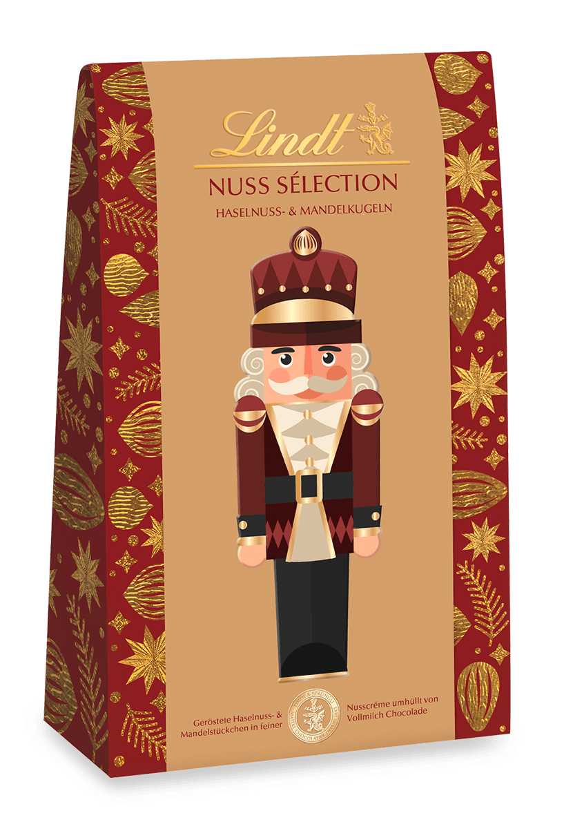 Lindt Nuss Sélection Tasche Mandel 127g