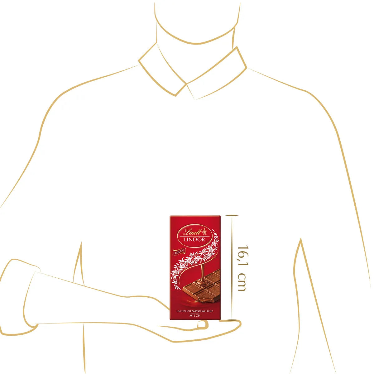 Lindt Lindor Tafel MILCH Rot 100g MHD 10/26