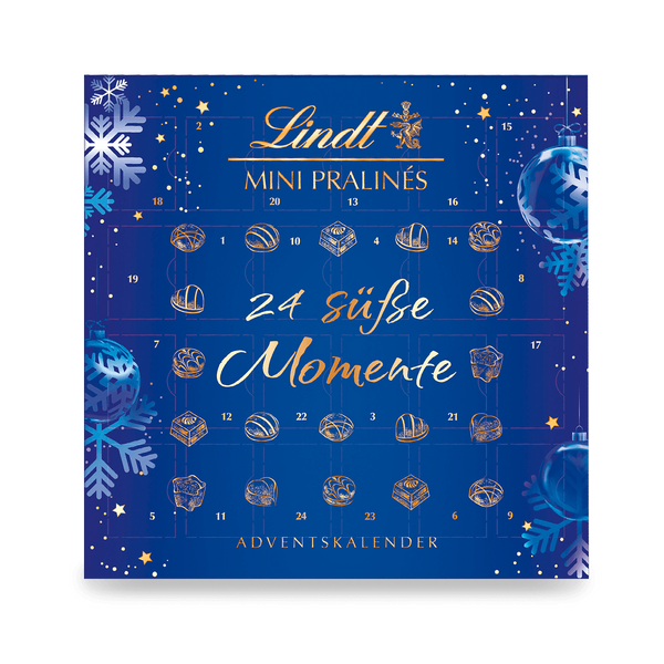 Lindt MINI PRALINÉS Adventskalender 125g