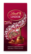 Lindt LINDOR Kugel Beutel Double Chocolate 100g