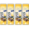 LINDT Sommer-Tafeln 4x 100g Joghurt Heidelbeer-Vanille  400g