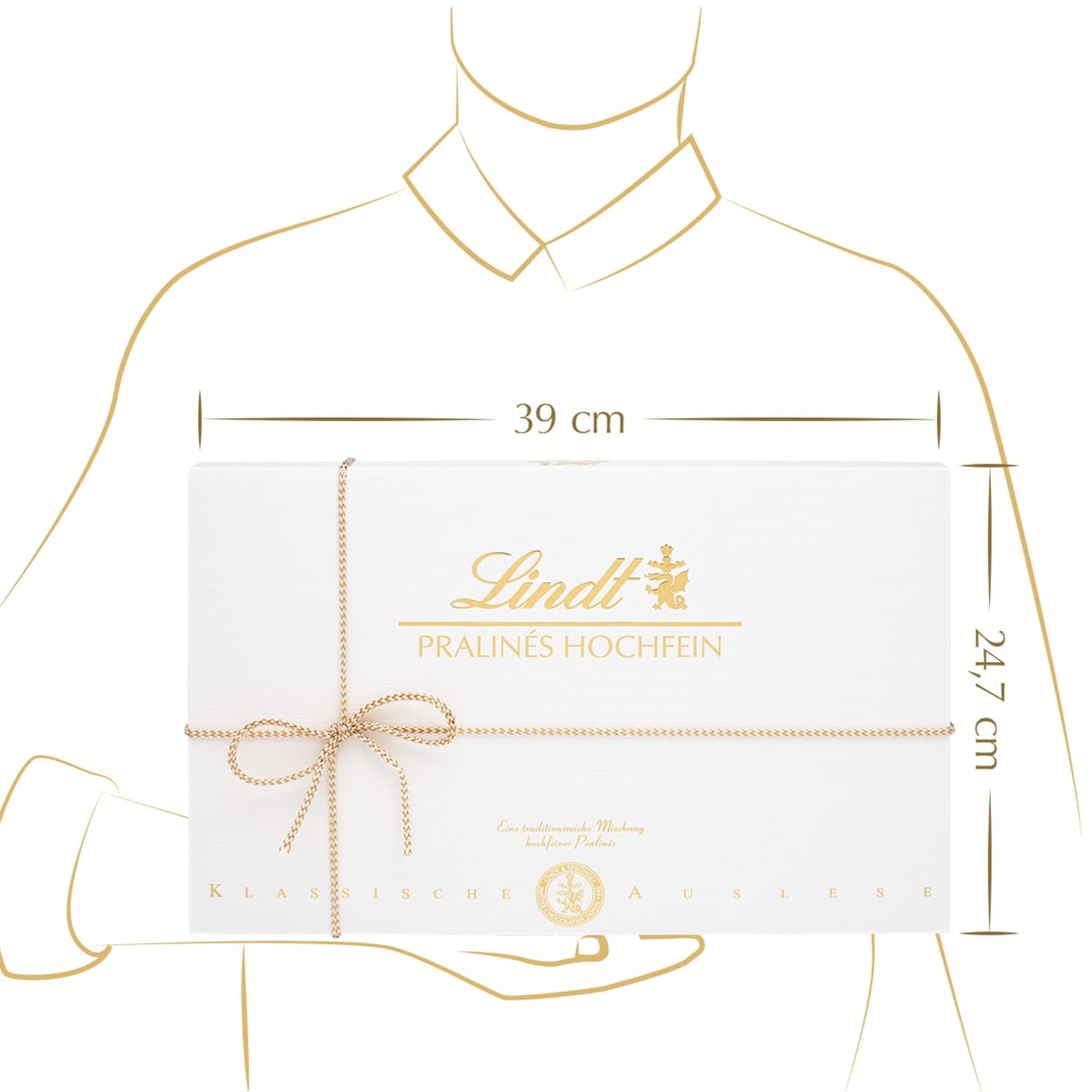 Pralinés Hochfein 500 g Lindt & Sprüngli exklusive Lindt Pralinés-Mischung MHD 02/2026
