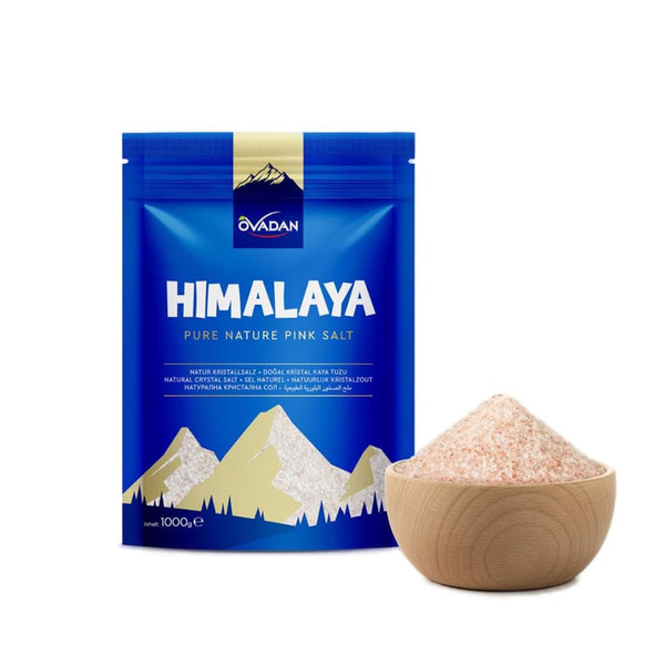 OVADAN Himayala Salz 0,5-1mm Salzkristalle Feinkörnig Naturbelassen 1kg