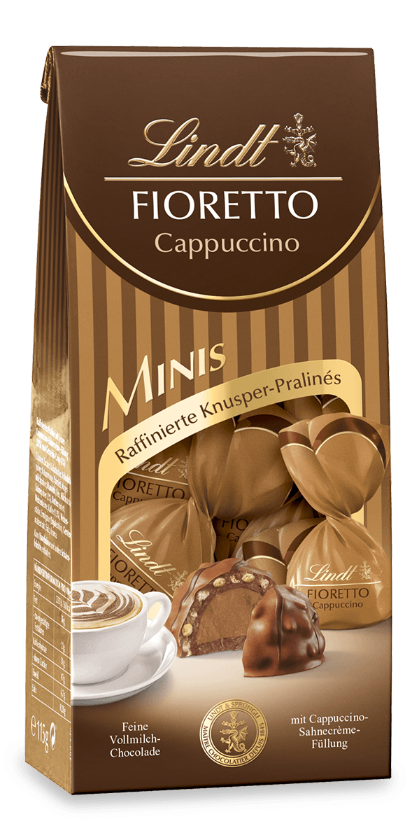 Lindt FIORETTO Minis Cappuccino 115g