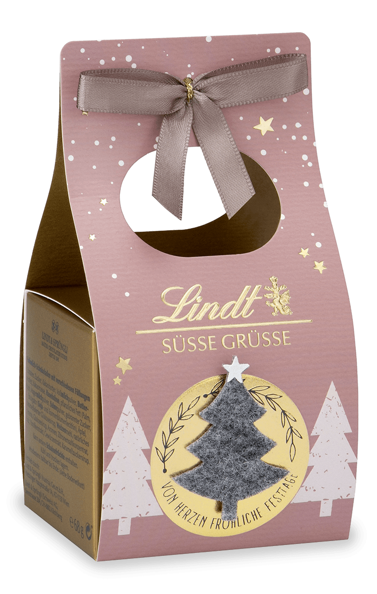 Lindt Filz Edition kleine Tasche 68g