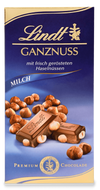 Lindt Ganznuss Tafel 10 x 100g