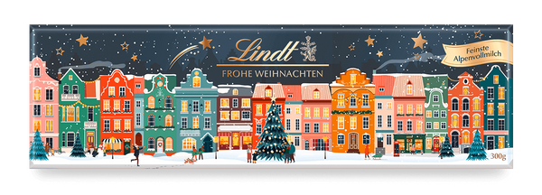 Lindt Winterhäuser Vollmilch Tafel 300g