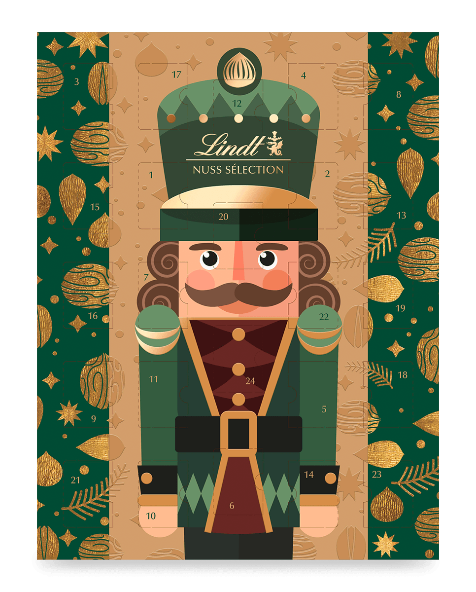 Lindt Nuss Sélection Adventskalender 288g