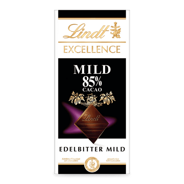 Lindt Excellence Mild 85% Cacao Edelbitter Tafel 100 g