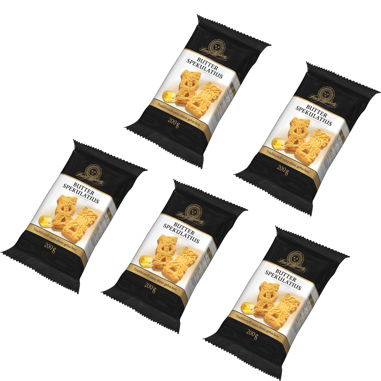 Henry Lambertz 200gr Butter Spekulatius Traditionell extra dünn gebacken MHD:04/26