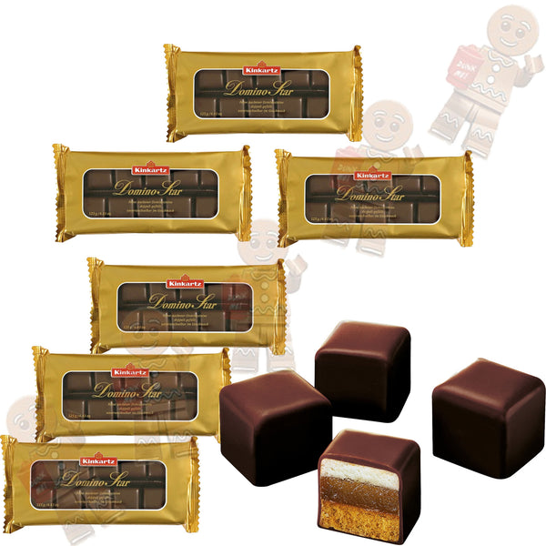 Kinkartz  Feine Aachener Dominosteine mit Zartbitterschokolade 6x 125g | 750g