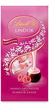 Lindor Kugeln Himbeer-Sahne Lindt (137g Beutel)