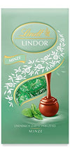 Lindt Lindor Kugeln Minze Vollmilch Schokolade (137g Beutel)