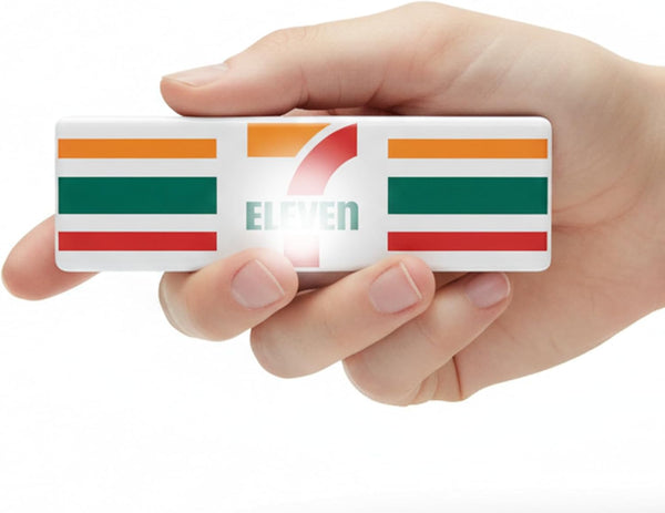 7-11 Mini-Kühlschrankmagnet mit LED-Licht & Sound "Hello Welcome" Lang