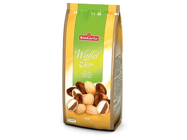 Kinkartz Waffeleier doppelt gefüllt NATUR + Schoko  12 x 250g MHD: 07/2026