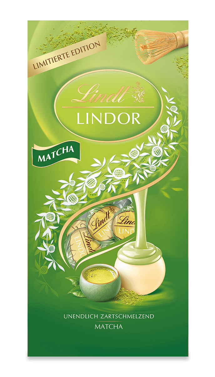 Lindt Matcha Lindor Kugeln 137g