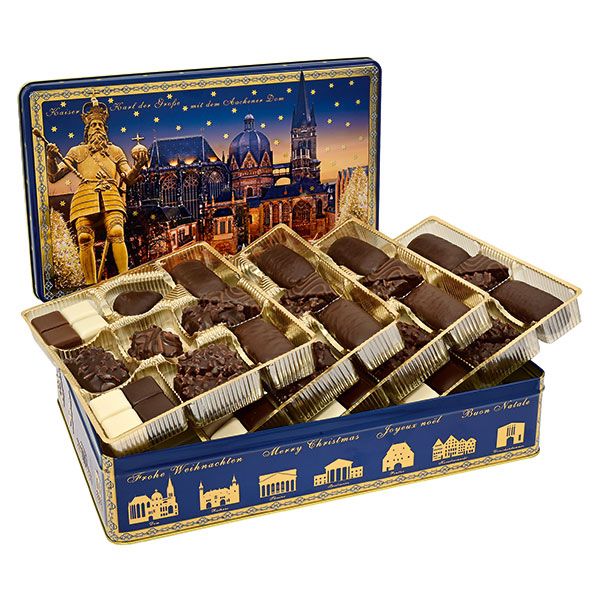 Aachener Dom Kaiser Karl Katschhof 1000 g Lambertz Truhe