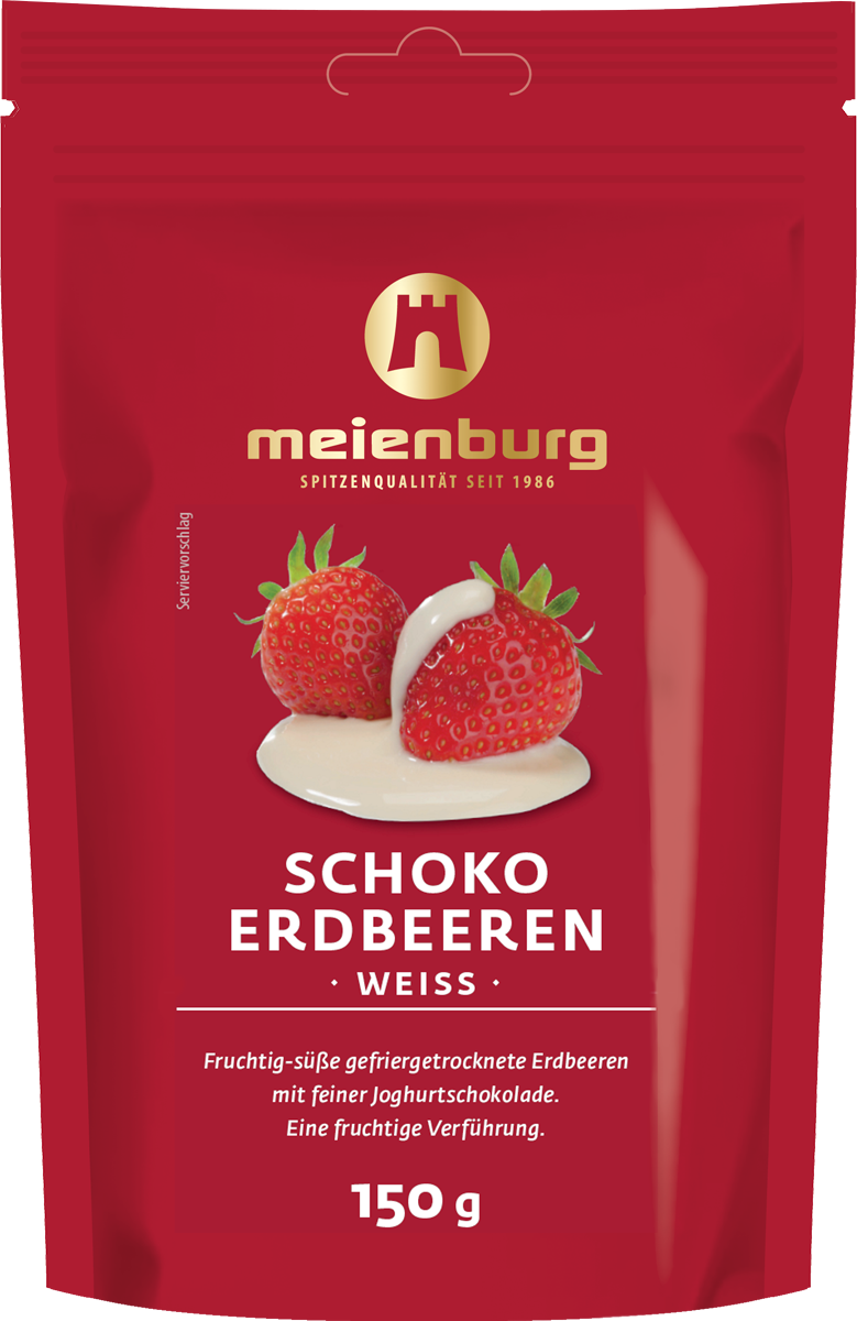 Meienburg Schoko Erdbeeren 150g Beutel
