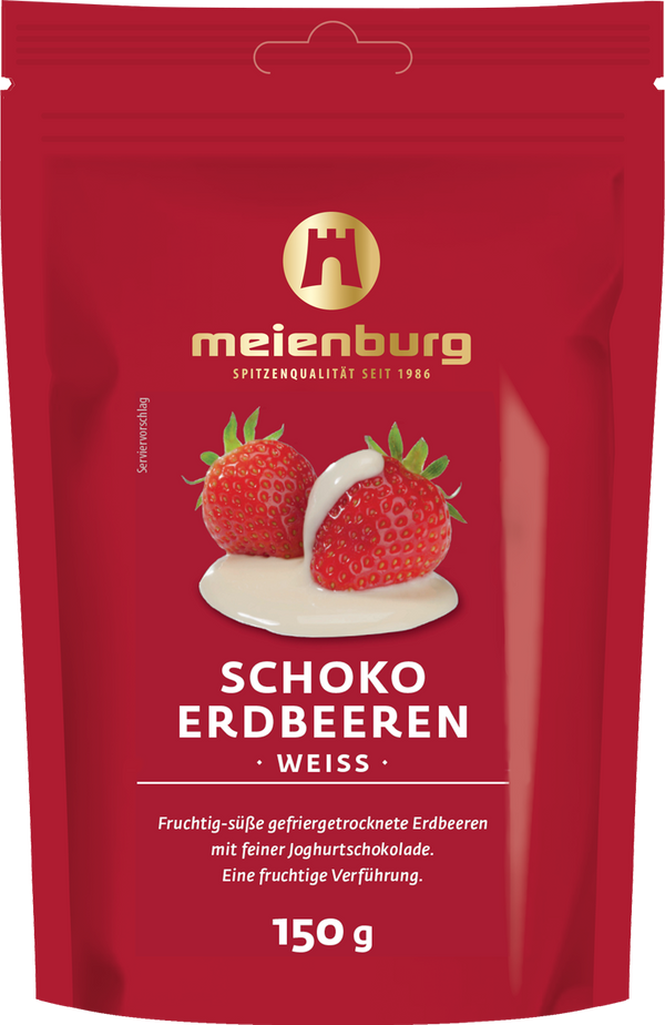 Meienburg Schoko Erdbeeren 150g Beutel