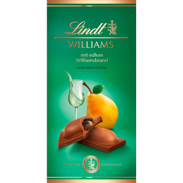 Lindt Williams Vollmilch Tafel 100g