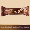 Lindt Nuxor Feinherb Riegel Gianduja Schokolade mit ganzn, gerösteten Haselnüssen -  36 x 33g