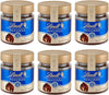 6x200g Glas Lindt Crema Spalmabile alle Nocciole Streichfähige Creme Streichcreme mit Feine Italienische Haselnüsse