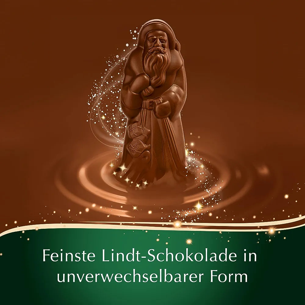 Lindt Weihnachtsmann aus feinster Alpenvollmilch Schokolade 40 g je Santa Claus MHD 2026