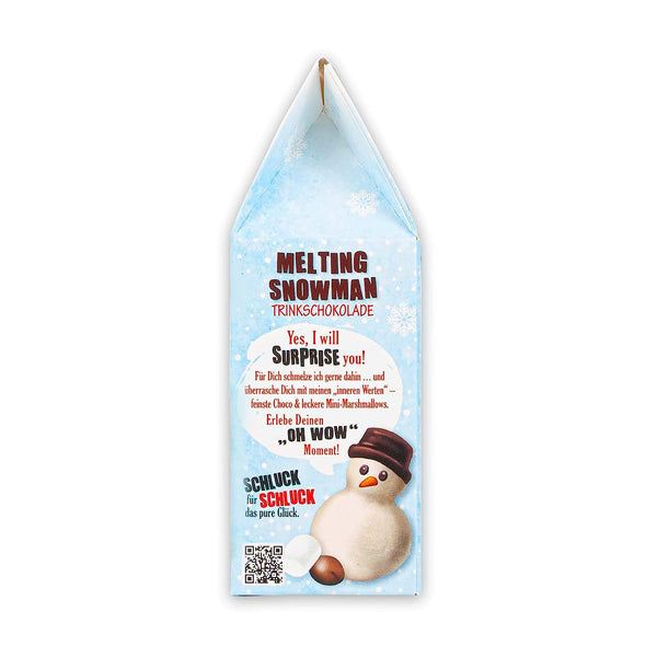 melting Snowman  4x WAWI  Kakao Schneemann der schmilzt in Milch 4 x 75g