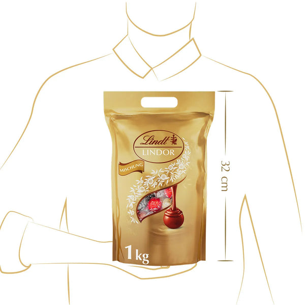 Lindt LINDOR Kugel Beutel Mischung 1kg