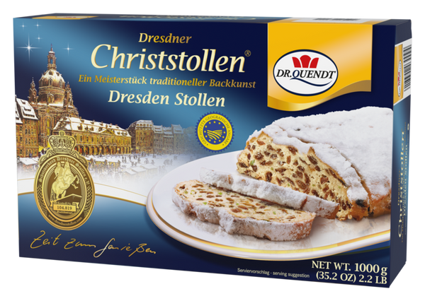 Dr. Quendt Original Dresdner Christstollen 1kg MHD: 13.03.27