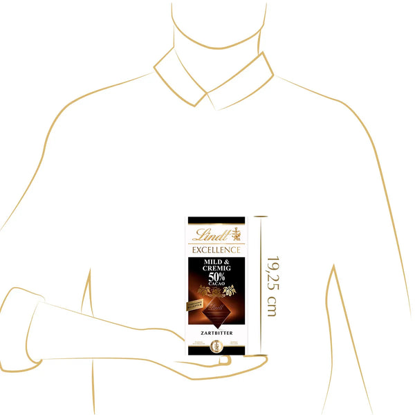 Lindt EXCELLENCE Mild & Cremig 50% 100g