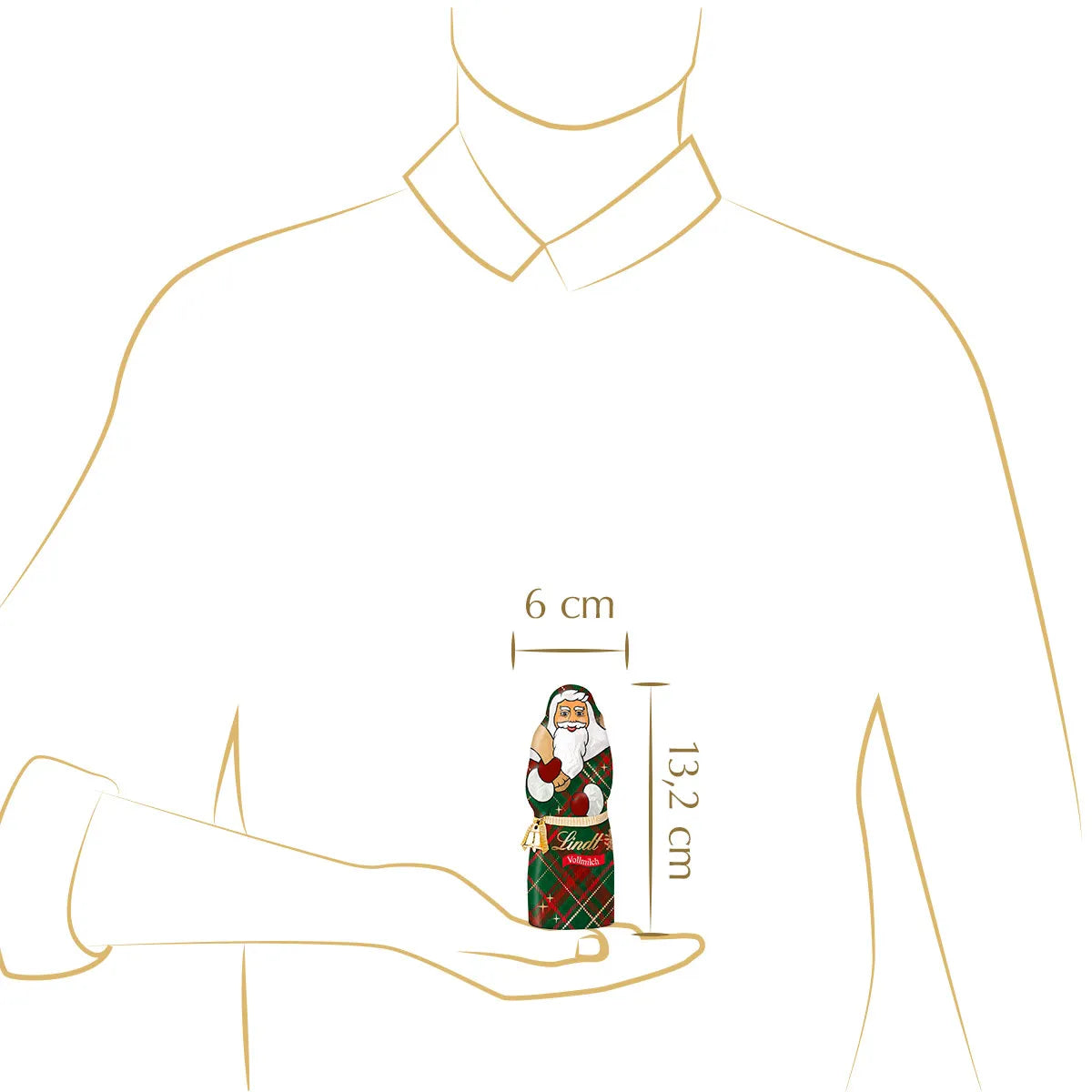 Lindt SANTA Karo Royal 70g