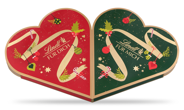 Lindt Pärchen-Adventskalender 505g