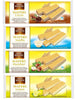 Feiny Biscuit 4x 250g Wafer Probierpaket Waffeln Cocoa Vanille Zitrone Haselnuss 1000g
