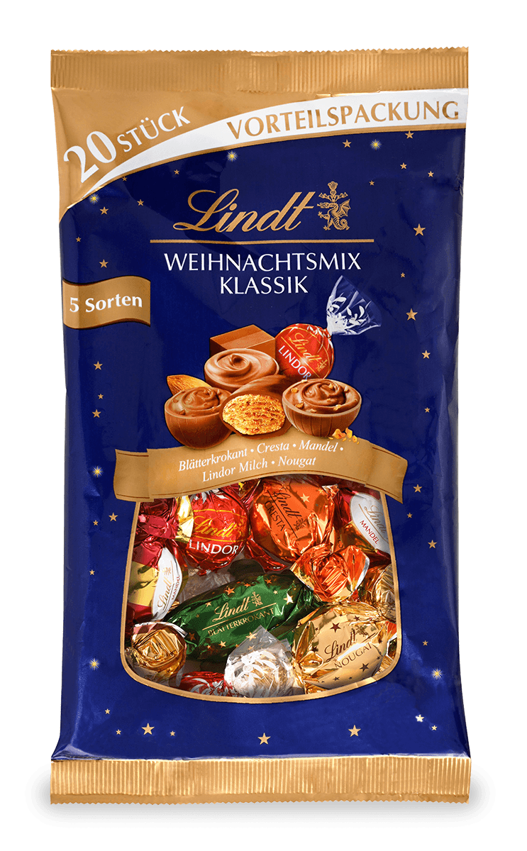 Lindt XXL Mischbeutel Klassiker 260g
