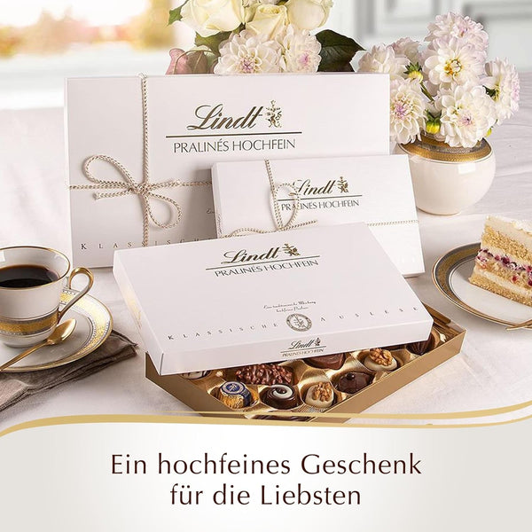 Pralinés Hochfein 500 g Lindt & Sprüngli exklusive Lindt Pralinés-Mischung MHD 02/2026