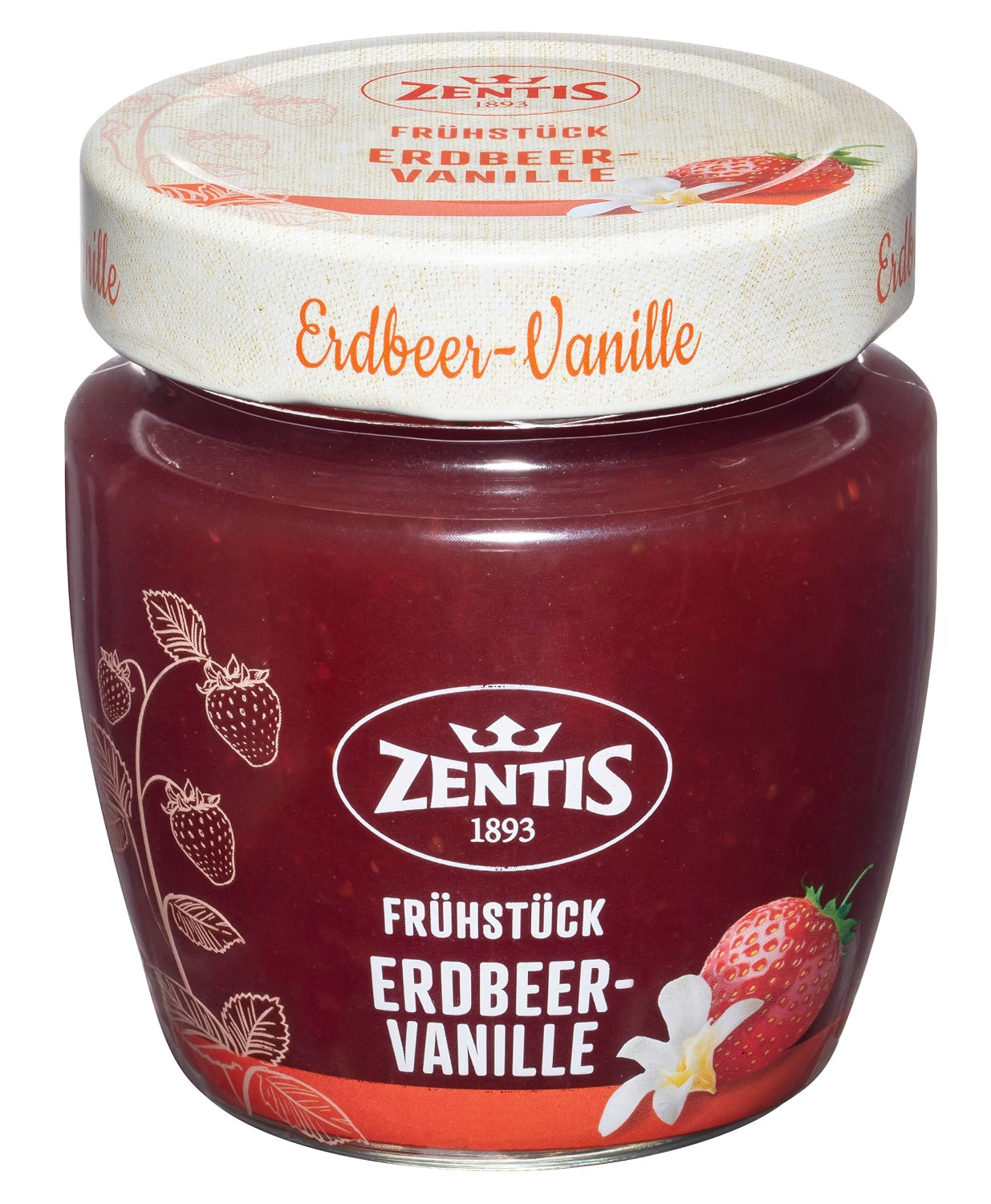 Zentis Frühstück Erdbeer-Vanille Brotaufstrich 230g