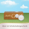 Golfbälle aus Lindt Vollmilch-Schokolade Lindt Golfballs 110 g | mit Nougatcremefüllung und Waffelstückchen MHD 2/26