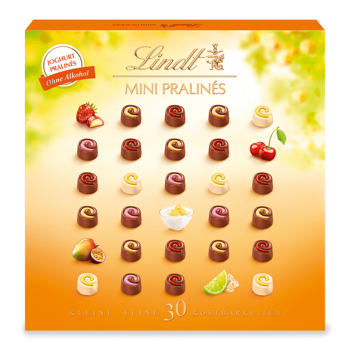 Lindt Sommer MINI PRALINÉS Joghurt 163g
