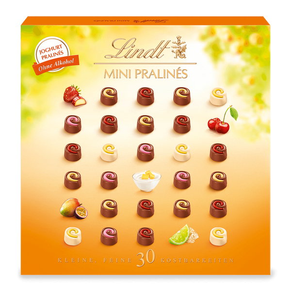 Lindt Sommer MINI PRALINÉS Joghurt 163g