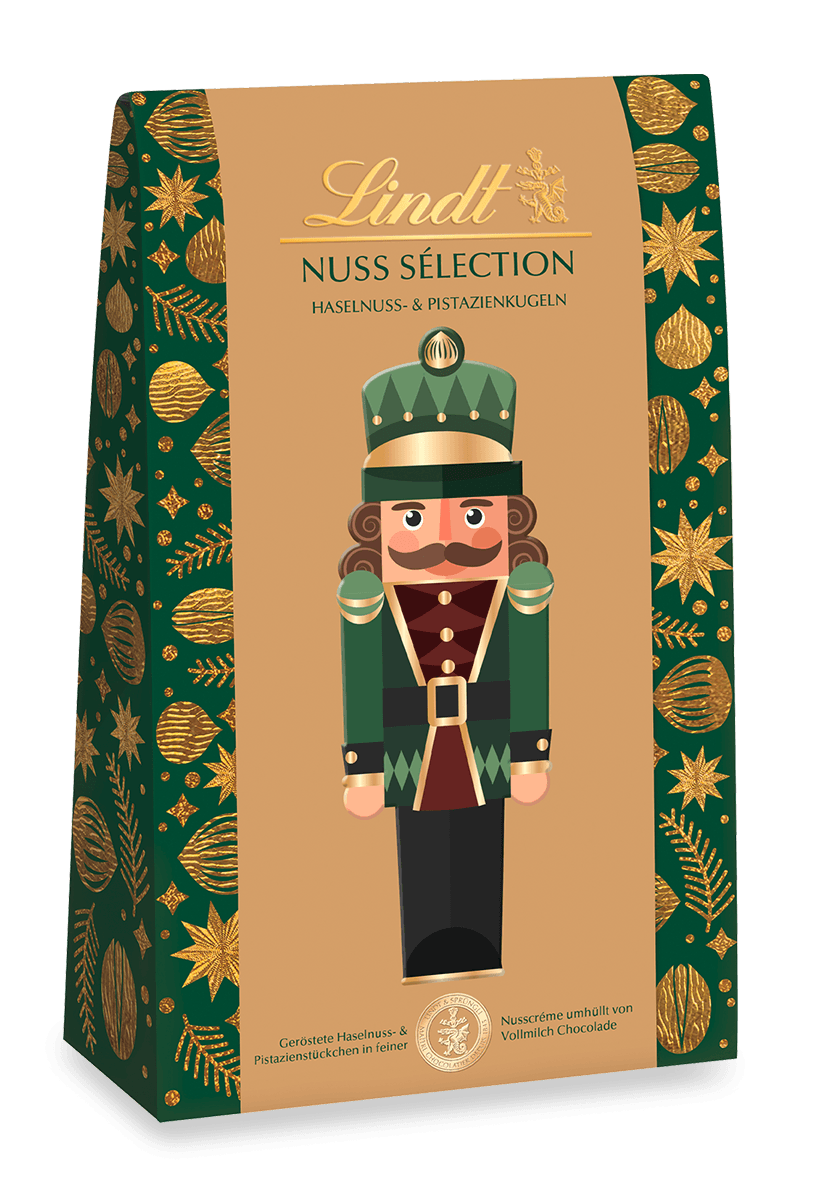 Lindt Nuss Sélection Tasche Pistazie 127g