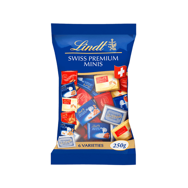Lindt Napolitains Swiss Premium Minis 6 Sorten 250 g