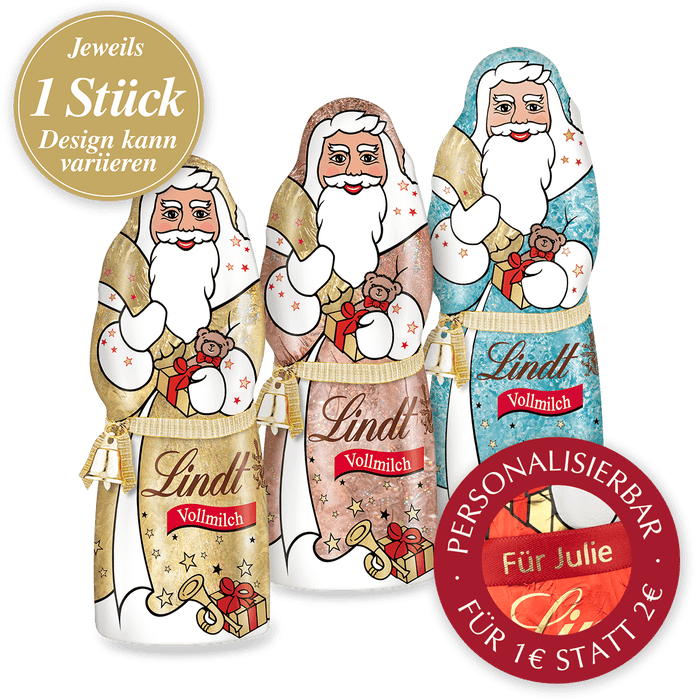 Lindt Santa Glamour 125g