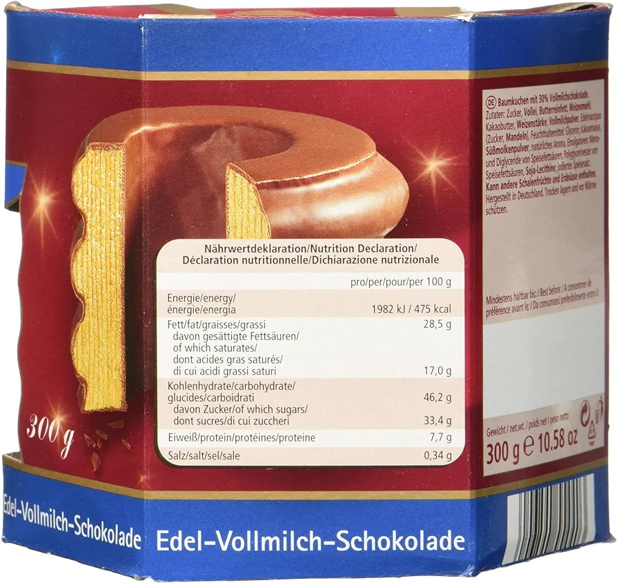 Lambertz Baumkuchen Vollmilch 300 g MHD/15.12.2025