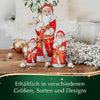 Lindt Weihnachtsmann aus feinster Alpenvollmilch Schokolade 40 g je Santa Claus MHD 2026