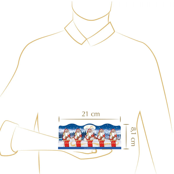Lindt Mini-Weihnachtsmänner Vollmilch 50g