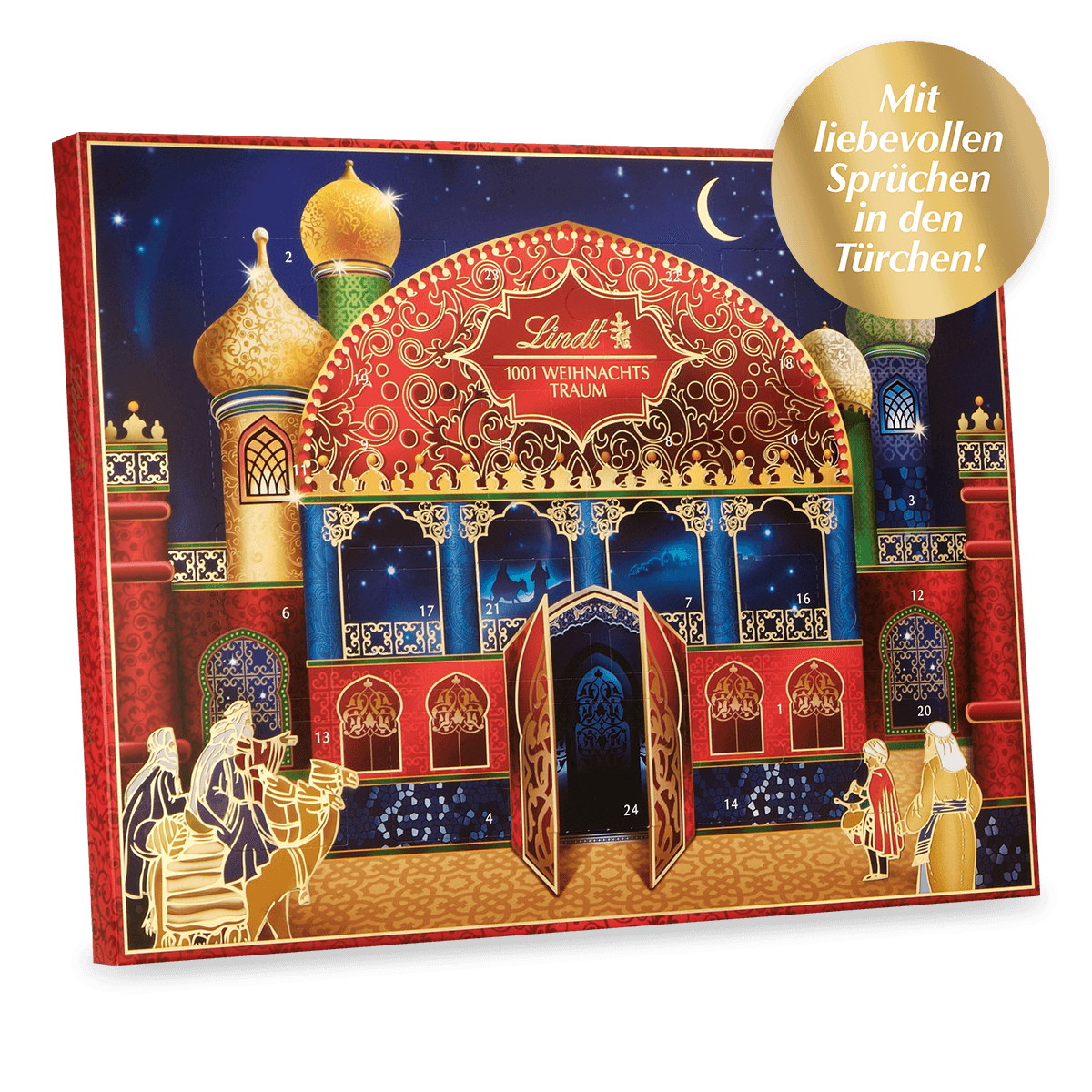 LINDT Adventskalender 1001 Weihnachts-Traum, 281g