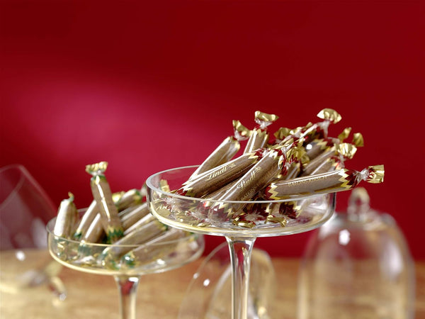 Batons KIRSCH STENGELI 250g LINDT PRALINÉS SPEZIALITÄTEN mit Kirschfüllung (32 Stängli) | 250g MHD: 04/25