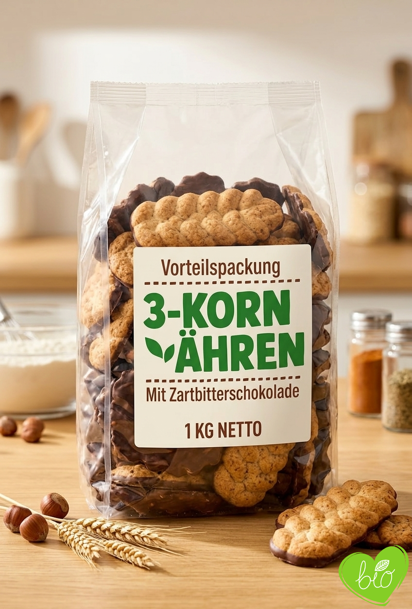 Lambertz Bio 3-Korn Ähren 1000g